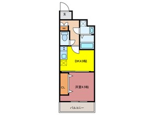 GARDENIA高井田の物件間取画像